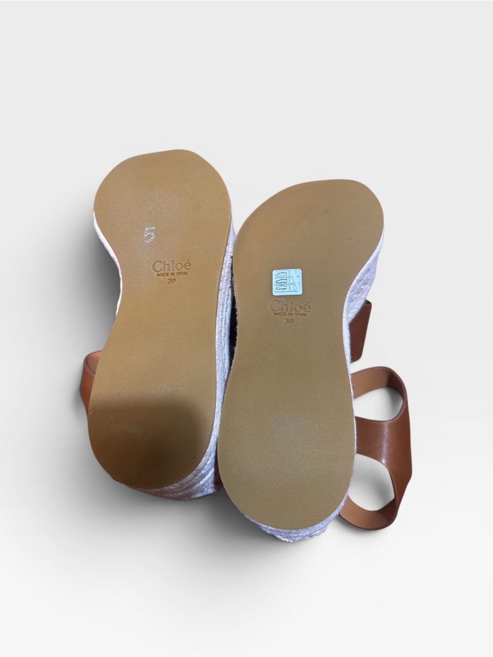 NEW! Chloé Isla Platform Espadrille Sandal US 9 - Picture 8 of 8